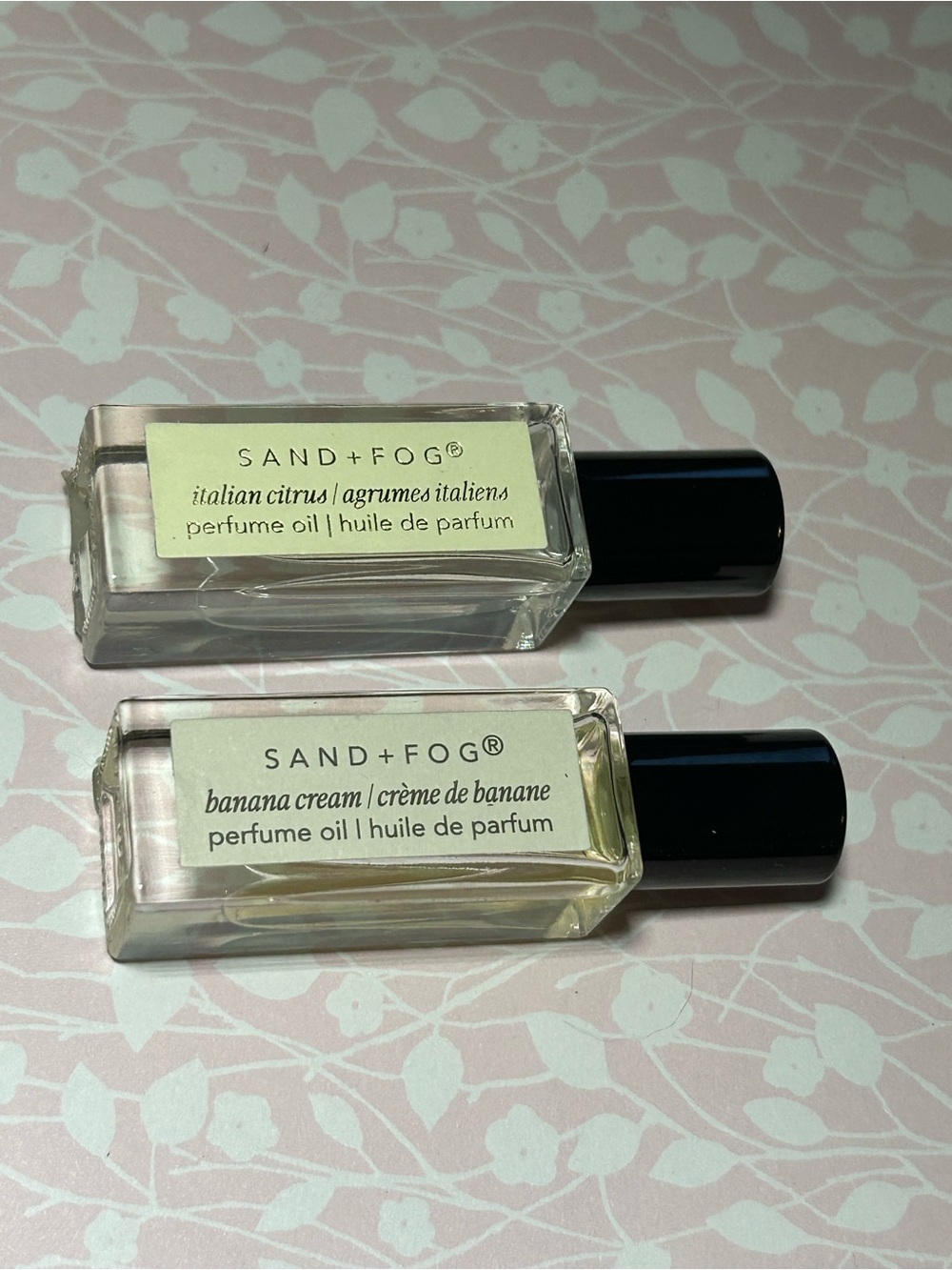 SAND+FOG Banana Cream Perfume Oil - Cream/Yellow